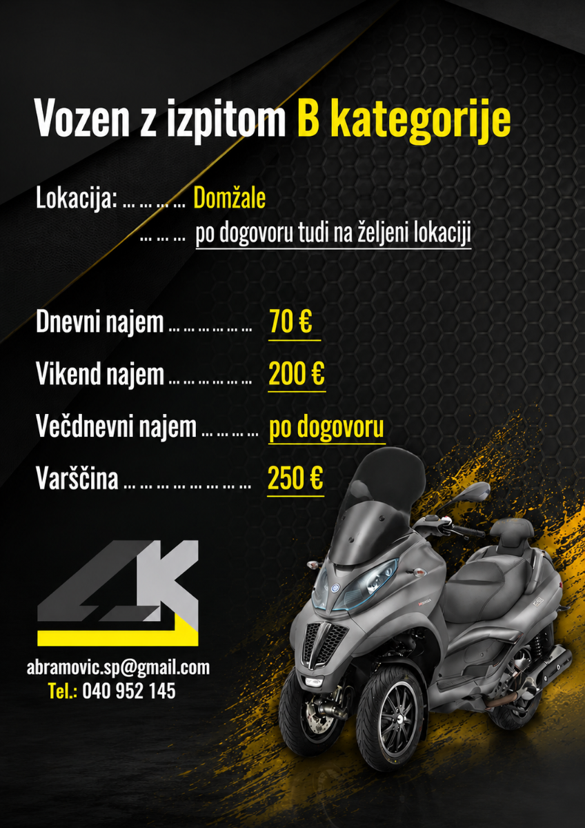 Rent Piaggio Mp3 500 ABS